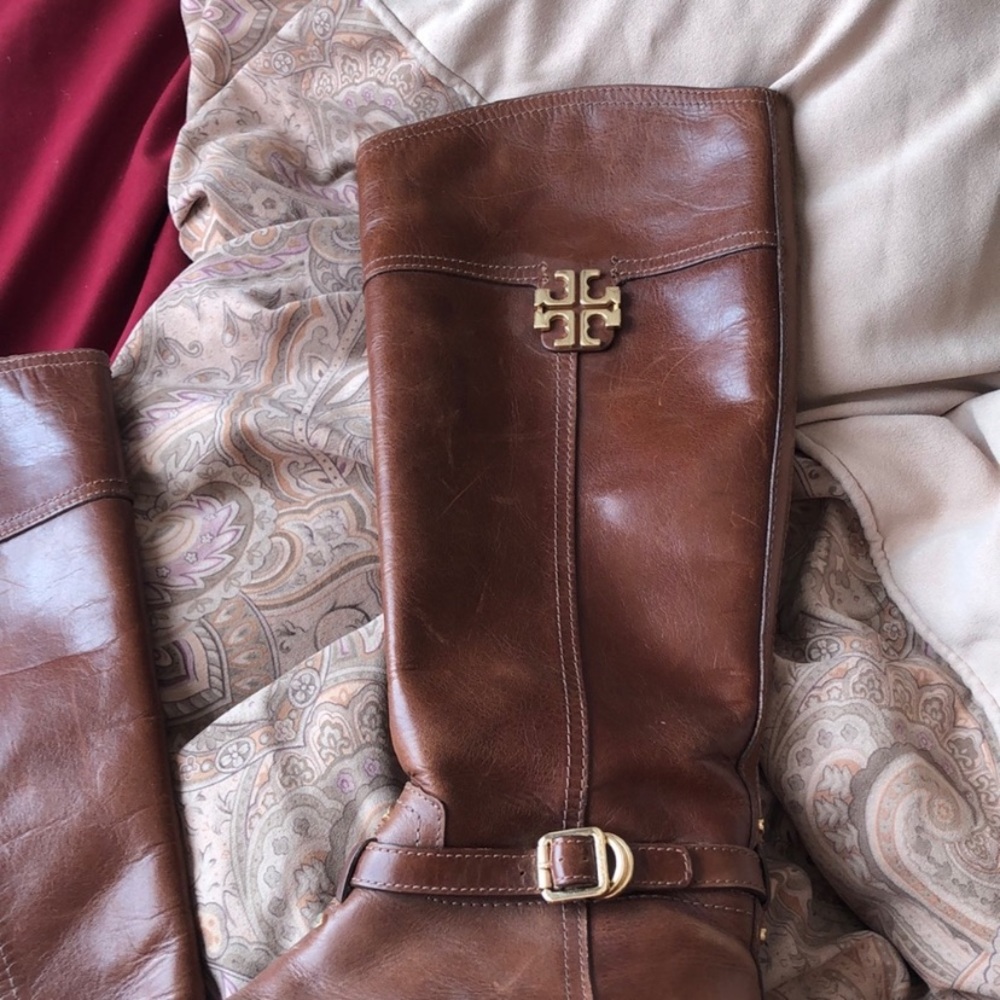 Tory Burch Women’s Leather Boots - Picture 1 of 3